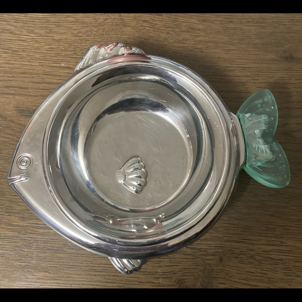 Reed & Barton stainless steel fish dish